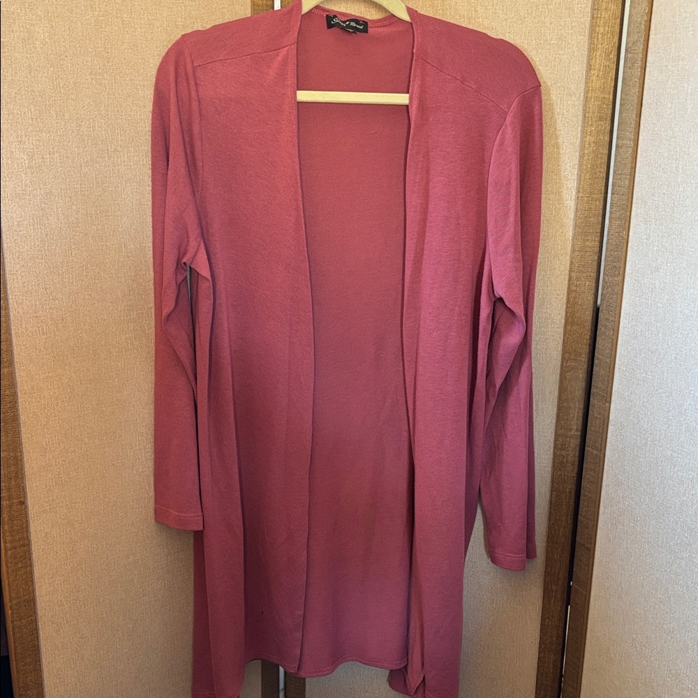 Women's Slinky Brand Open Front Duster Large
